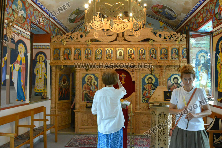 Шествие и водосвет в Хасково на Възнесение Господне