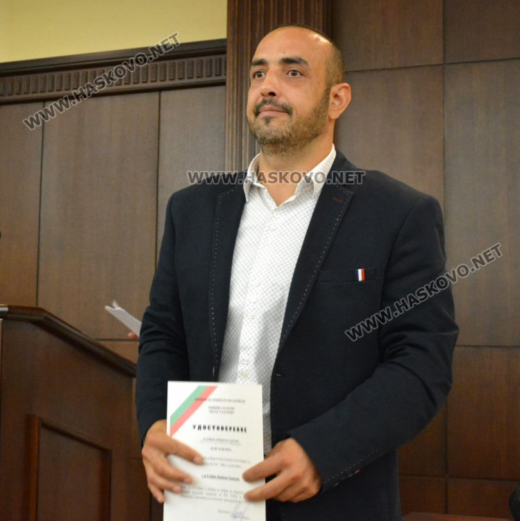 Сабин Топалов положи клетва като общински съветник за едно заседание