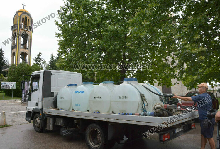 Части от Хасково отново на водоноски