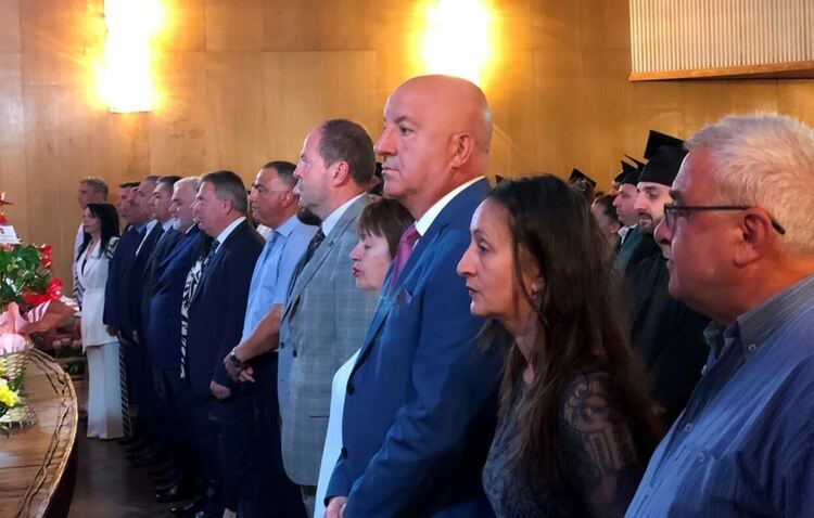 Захари Сираков пожела успешна професионална реализация на абсолвентите от Випуск 2023 на Филиал-Смолян към ВСУ