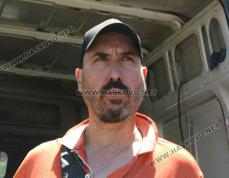 Пикап изгоря на пътя Хасково – Димитровград