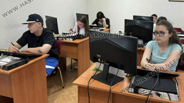 7 млади художници от „Вале“ с дипломи от световна изложба на детското изкуство в Битоля