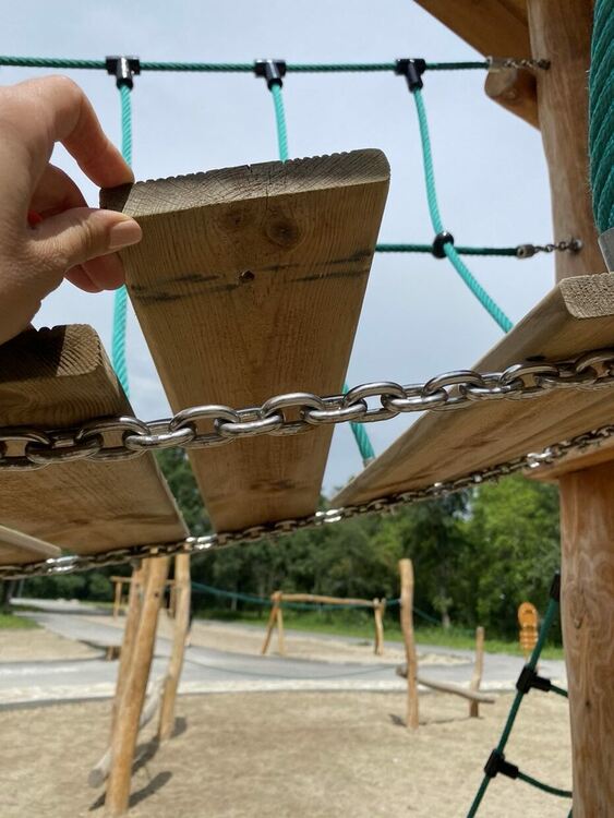 Затварят ползването на новия еко приключенски кът в парк "Марица"