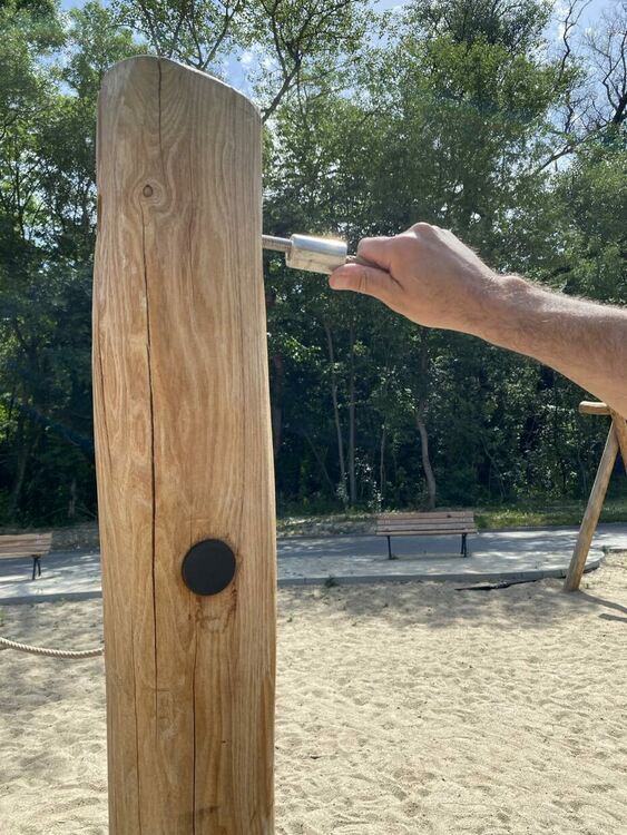 Затварят ползването на новия еко приключенски кът в парк "Марица"