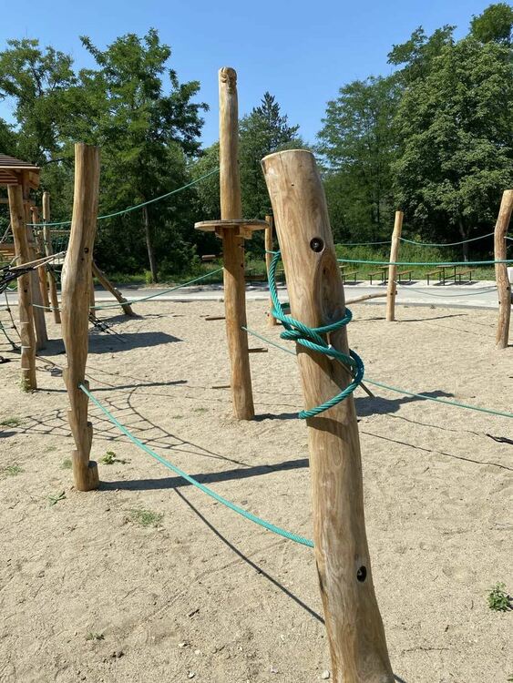 Затварят ползването на новия еко приключенски кът в парк "Марица"