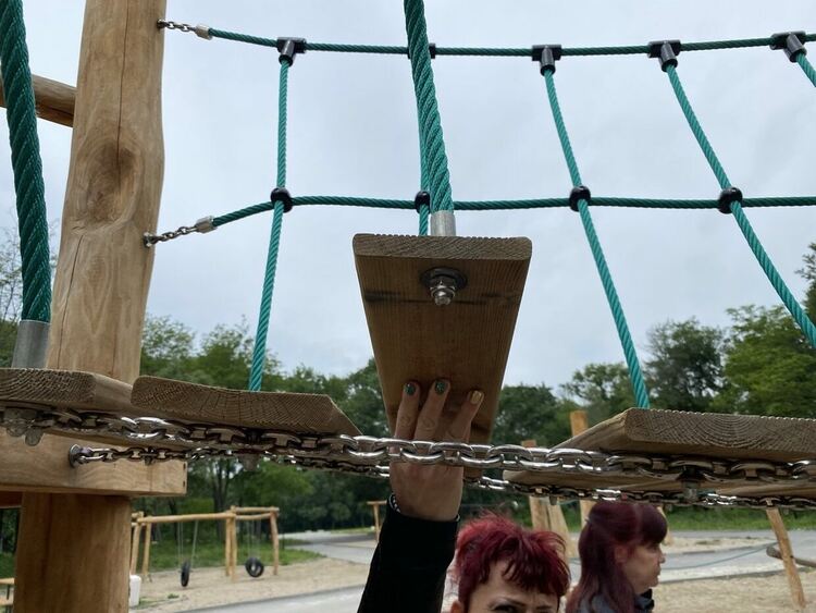 Затварят ползването на новия еко приключенски кът в парк "Марица"