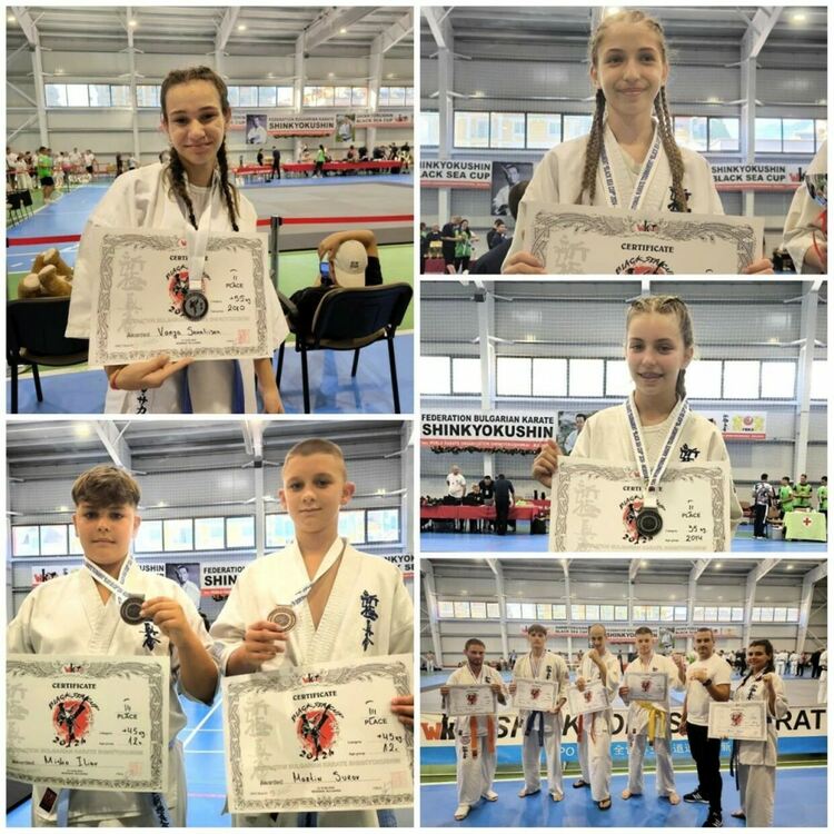 10 медала за клуб "Хамон"  от международно първенство 