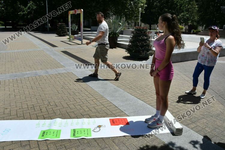 Млади астрономи измериха сянката на хасковлии в най-дългия ден от годината