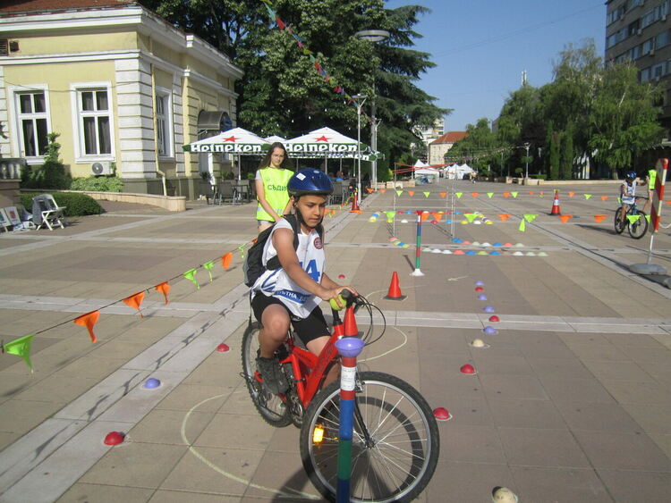 Първомайски отбор по приложно колоездене е призьор на кръг от Републиканското първенство