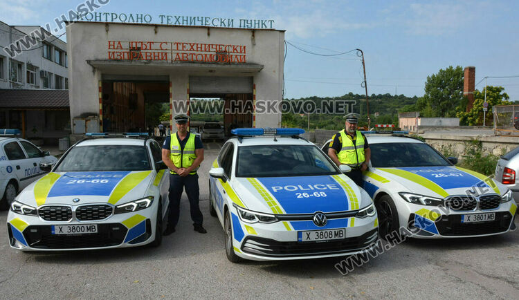 Ново попълнение в автопарка на „Пътна полиция“ в Хасково