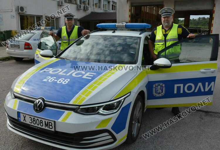 Ново попълнение в автопарка на „Пътна полиция“ в Хасково