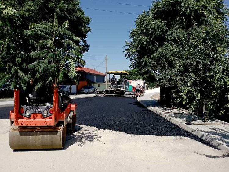 Пътят Виница - Милево е пред завършване