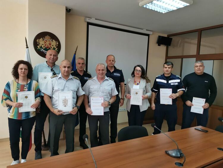 Служители на МВР от областта с награди за професионалния им празник – 5 юли