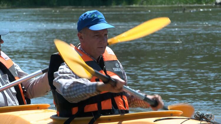 Над 50 каякари стартираха похода „Долна Марица – 2024“