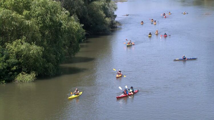 Над 50 каякари стартираха похода „Долна Марица – 2024“