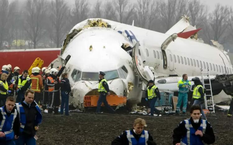 Останки от катастрофирал „Боинг 737 Мах“