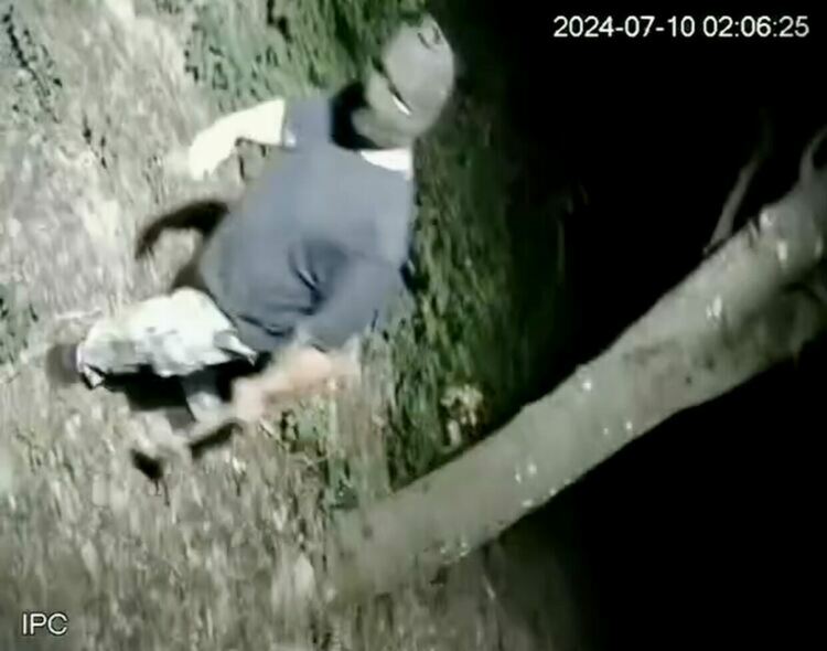 3 камери е потрошил маскираният вандал с чук в парк „Марица“