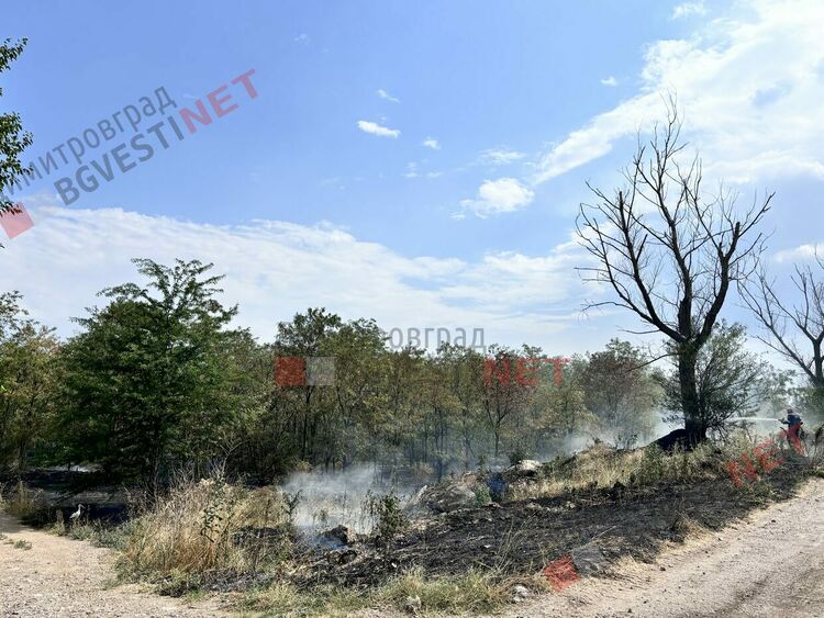 Пожар в Димитровград, навлиза в индустриална зона - обновява се