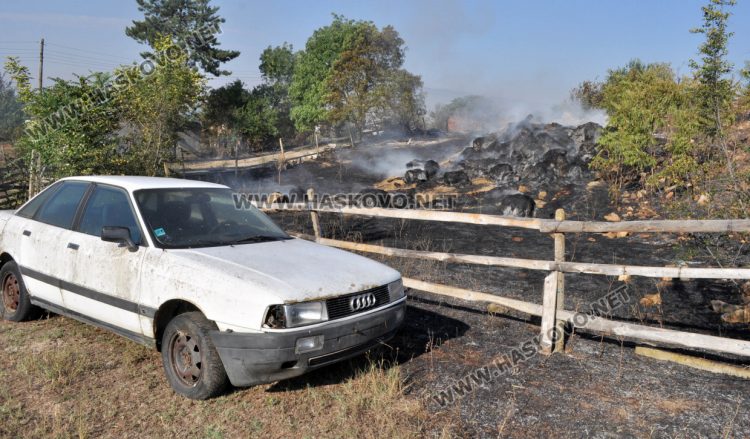 Ситуацията с пожарите в Хасковска област остава критична 