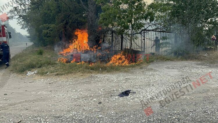 Пожар в Димитровград, навлиза в индустриална зона - обновява се