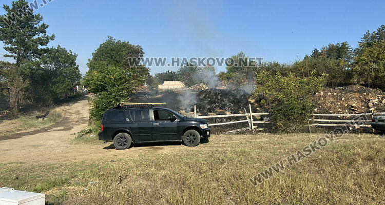 Ситуацията с пожарите в Хасковска област остава критична 