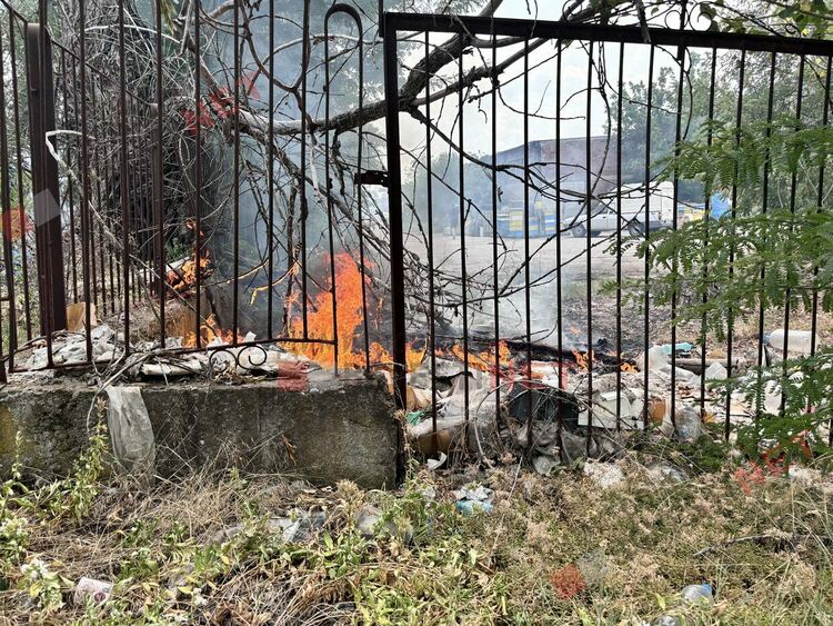 Пожар в Димитровград, навлиза в индустриална зона - обновява се