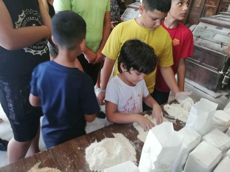 Деца "изминаха" пътя от зрънцето до хляба