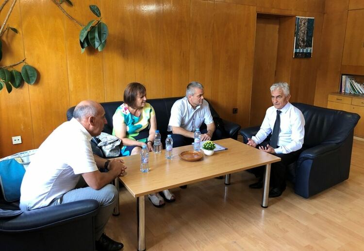 Заместник областният управител Петров проведе работни срещи с представители на академичната общност