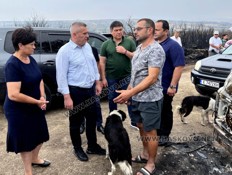 Държавата ще помогне за възстановяването на изгорялата ферма с 250 овце