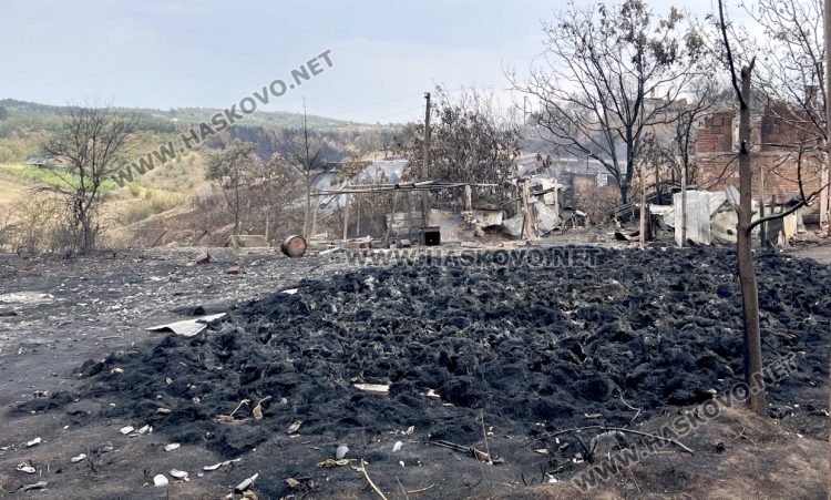 Държавата ще помогне за възстановяването на изгорялата ферма с 250 овце