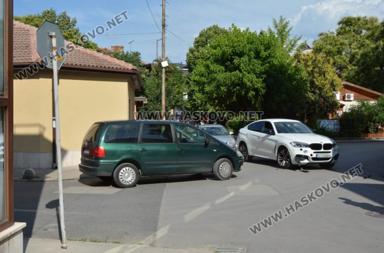 Катастрофа до арменския парк в Хасково