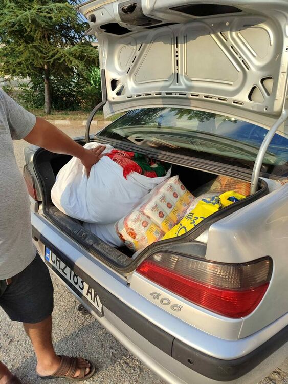 Село Воден изпраща дарения на пострадалите в село Воден