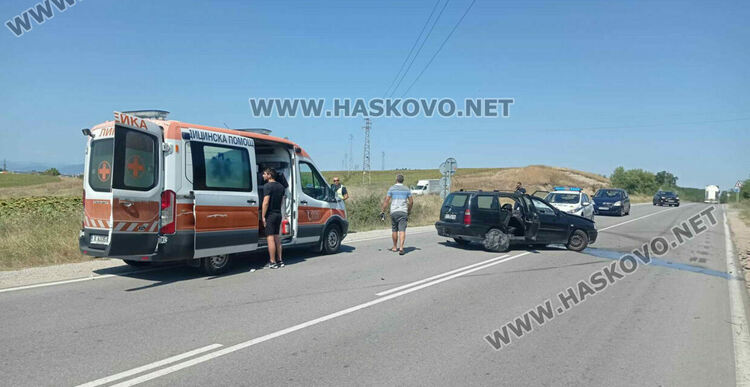 Четирима пострадаха при катастрофи в Хасково