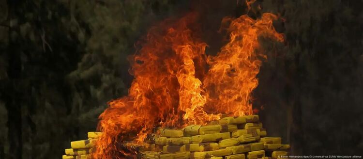 Удар срещу наркомафията: през март 2024 г. мексиканските военни конфискуваха и унищожиха няколко тона кокаин