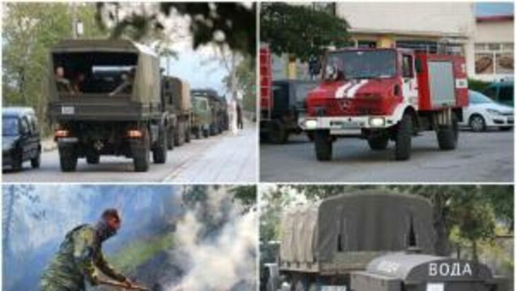 Огромният пожар край Струмяни: Все още има опасност за населените места, битката с огъня продължава