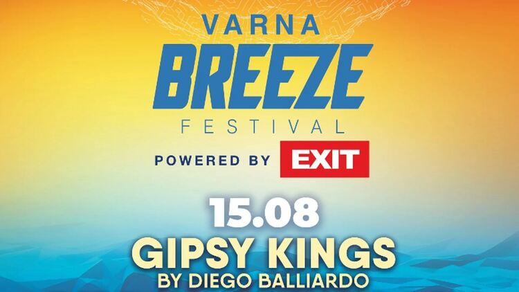 Gipsy Kings пеят безплатно за празника на града на Varna Breeze by Exit