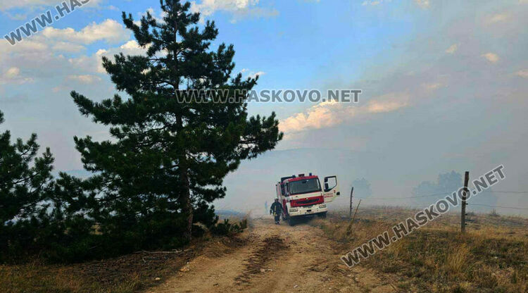 12 000 дка гора, треви и храсти са изпепелени при пожар в Сакар планина, остават затворени пътища