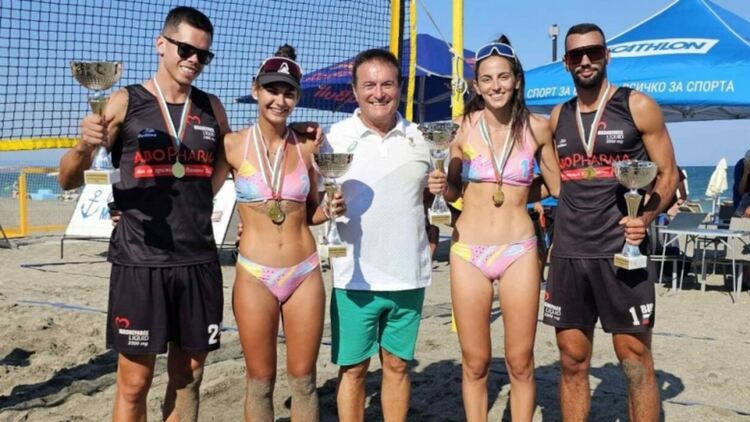 Калчев&Механджийски и Петрова&Карипиди – Държавни шампиони на пясъка за сезон 2024