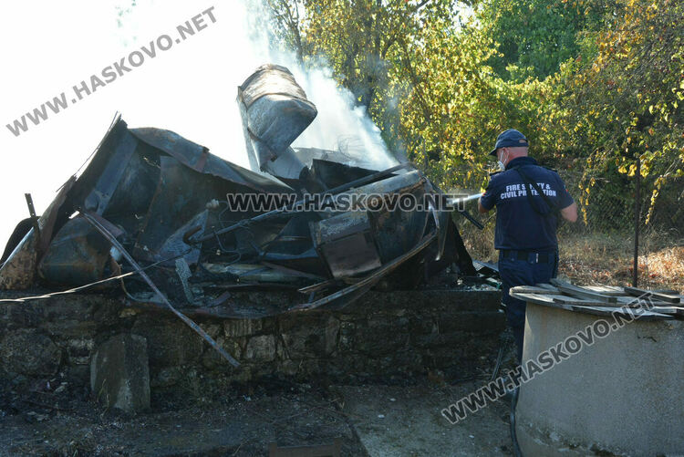 Арестуваха 65-годишен мъж за причиняване на пожара край Дъбовец