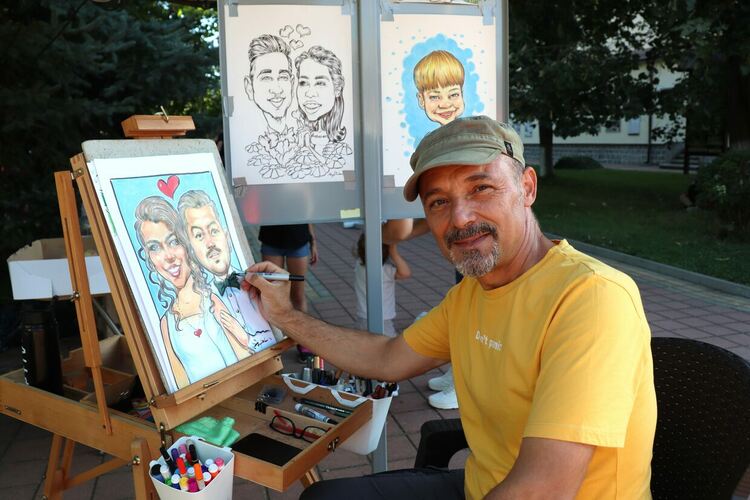 Художникът - карикатурист Халит Куртулмуш – Айтослу бе специален гост на „Дните на Ардино“