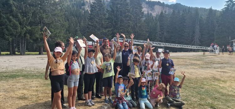 40 деца се обучаваха как да пазят горите от пожар