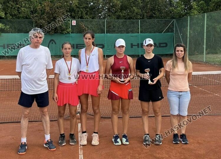 Украинка и германка спечелиха титлата на двойки на турнира по тенис „Haskovo cup“