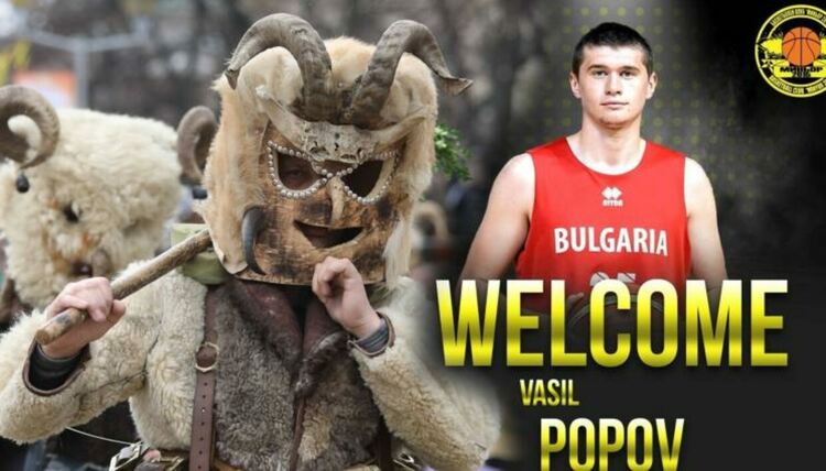 Васил Попов подписа с баскетболния Миньор 2015 за един сезон с опция за още една година