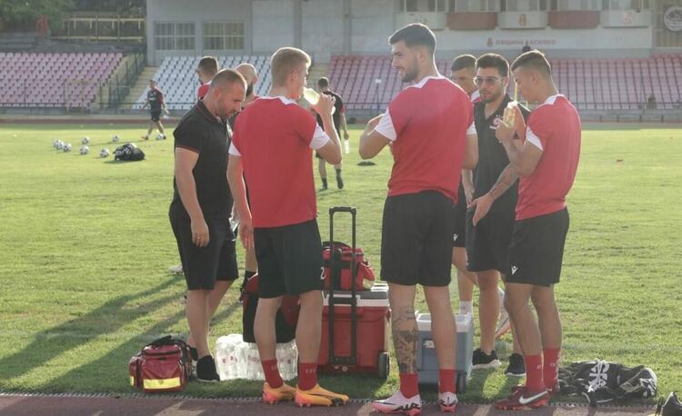 ЦСКА-София с тренировка в Хасково преди мача си с „Арда“