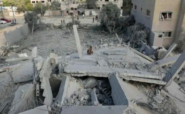 Разрушения в Газа