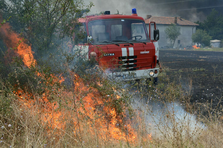 Акумулатор, зареждан от фотоволтаик, подпалил големия пожар