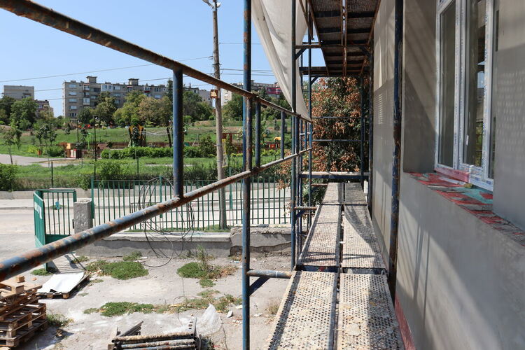 Още половин година ще продължи ремонтът на хасковското ОУ „Никола Вапцаров“