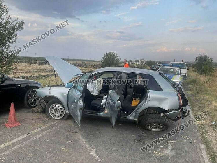 Шофьор пострада при катастрофа на пътя Хасково - Минерални бани