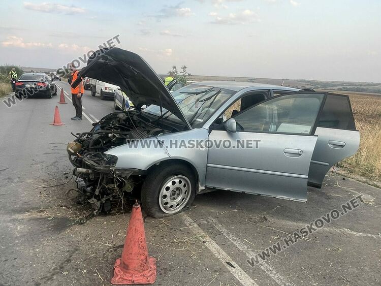 Шофьор пострада при катастрофа на пътя Хасково - Минерални бани