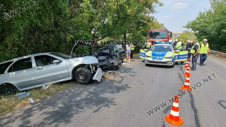 Дете и още петима пострадаха при катастрофи в Хасковско за ден